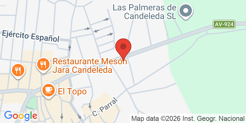 Mapa de la ubicación de El Tobogán