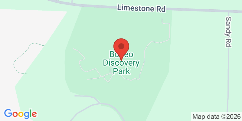 Mapa de la ubicación de Boneo Discovery Park