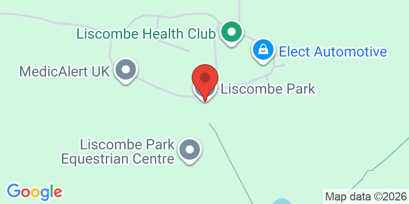 Mapa de la ubicación de The Venue at Liscombe