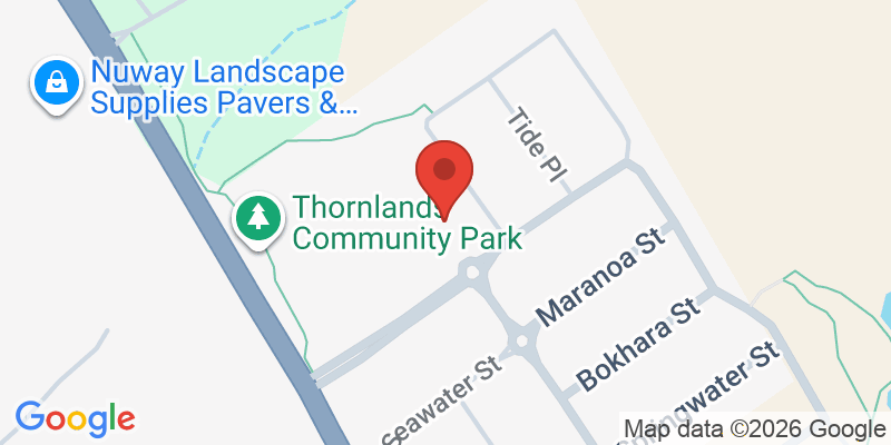 Mapa de la ubicación de Thornlands Community Park