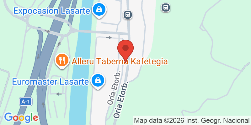 Mapa de la ubicación de Monkey Park Lasarte