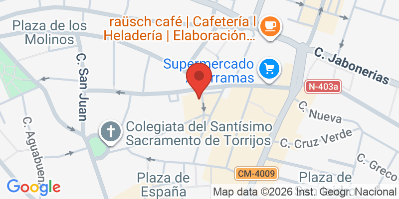 Mapa de la ubicación de La Perla Park