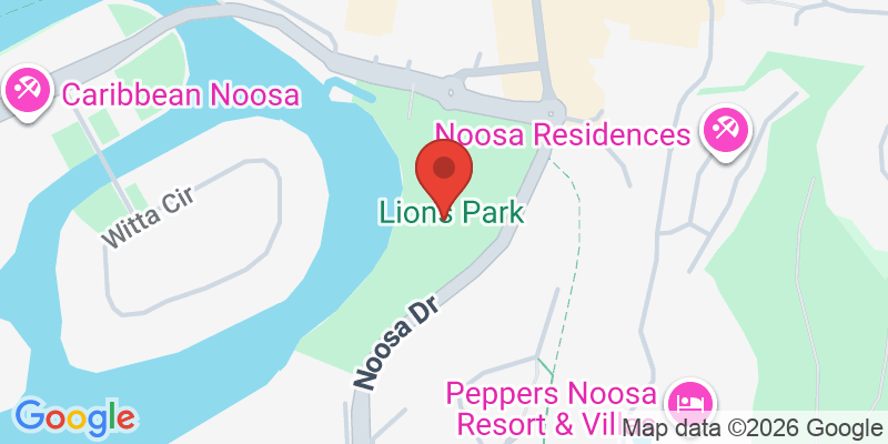 Mapa de la ubicación de Lions Park