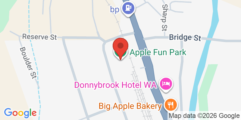 Mapa de la ubicación de Apple Fun Park