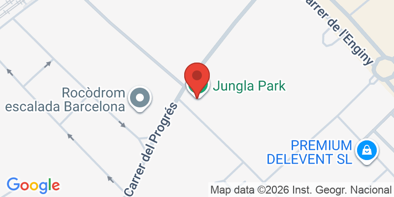 Mapa de la ubicación de Jungla Park