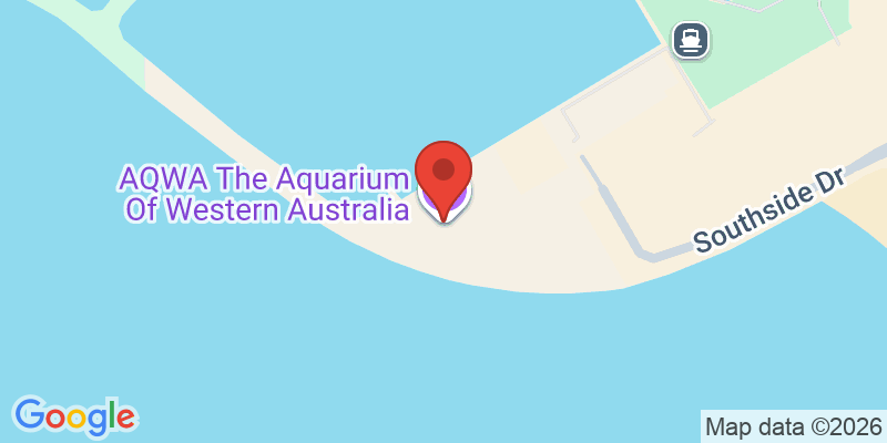 Mapa de la ubicación de AQWA The Aquarium Of Western Australia