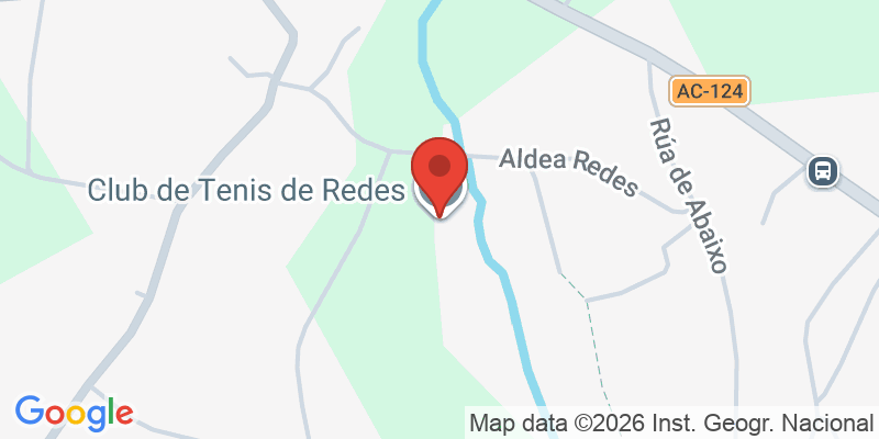 Mapa de la ubicación de Club de Tenis de Redes