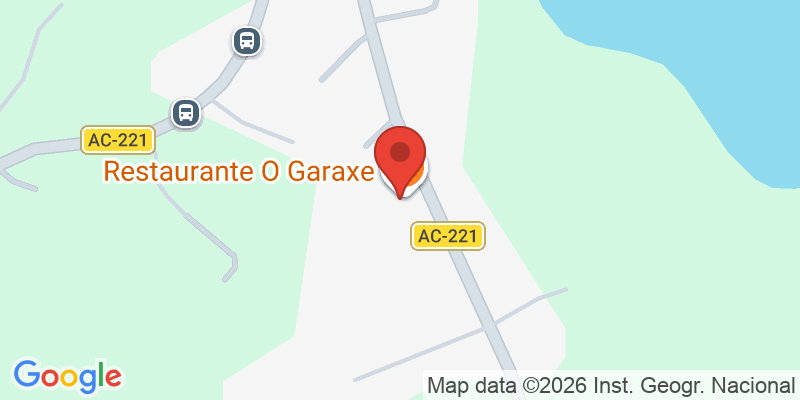 Mapa de la ubicación de Restaurante O Garaxe