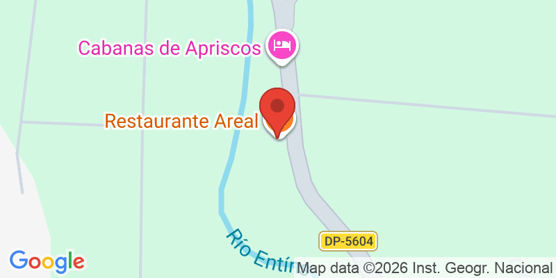 Mapa de la ubicación de Restaurante Areal