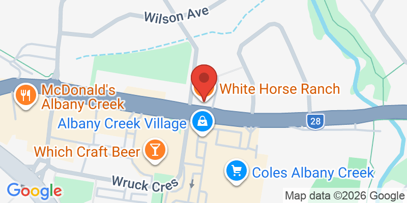 Mapa de la ubicación de White Horse Ranch