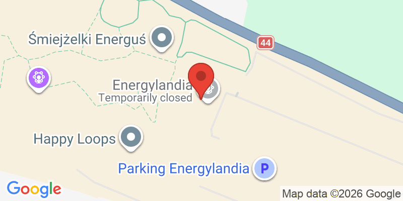 Mapa de la ubicación de Energylandia