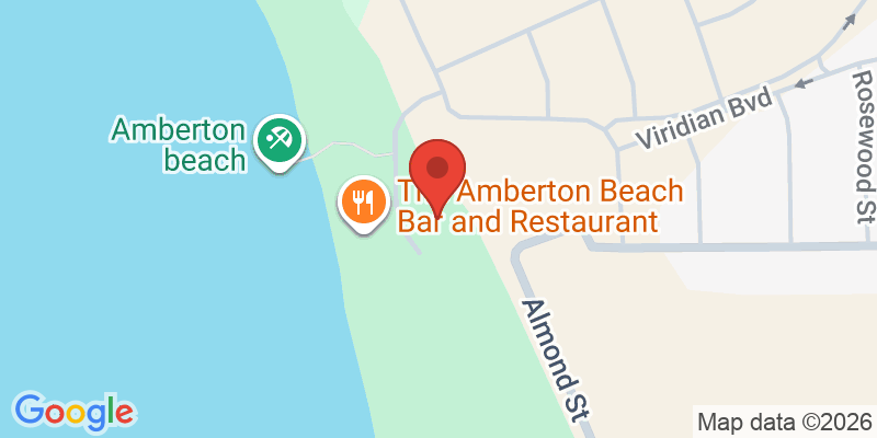 Mapa de la ubicación de Amberton Beach Lighthouse Park