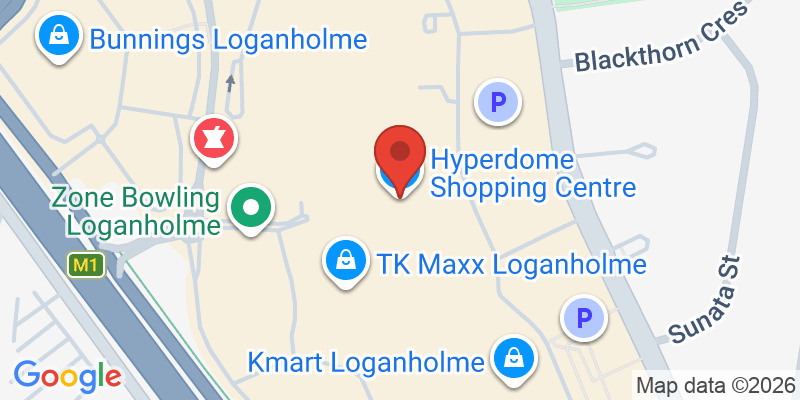 Mapa de la ubicación de Hyperdome Shopping Centre