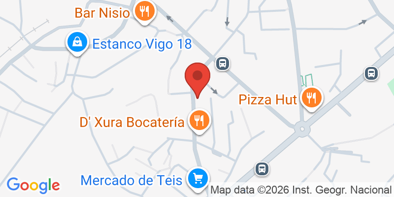 Mapa de la ubicación de A Raiola
