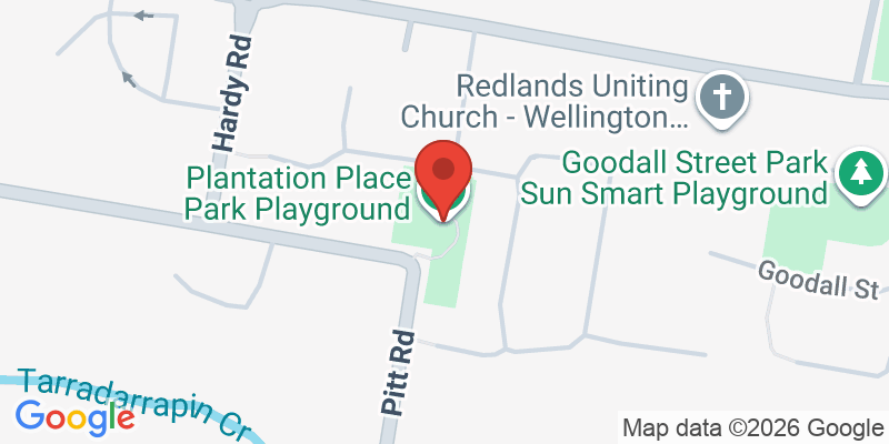 Mapa de la ubicación de Plantation Place Park Playground