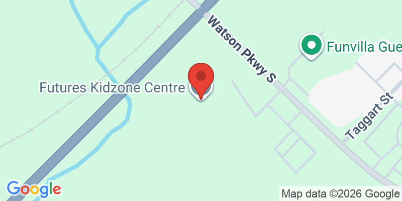 Mapa de la ubicación de Futures Kidzone Centre