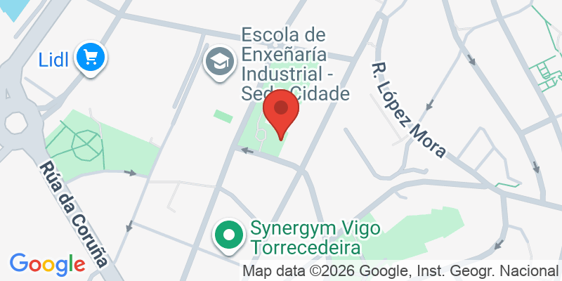 Mapa de la ubicación de Parque infantil de Empresariais