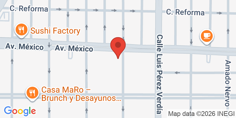 Mapa de la ubicación de Los Otates