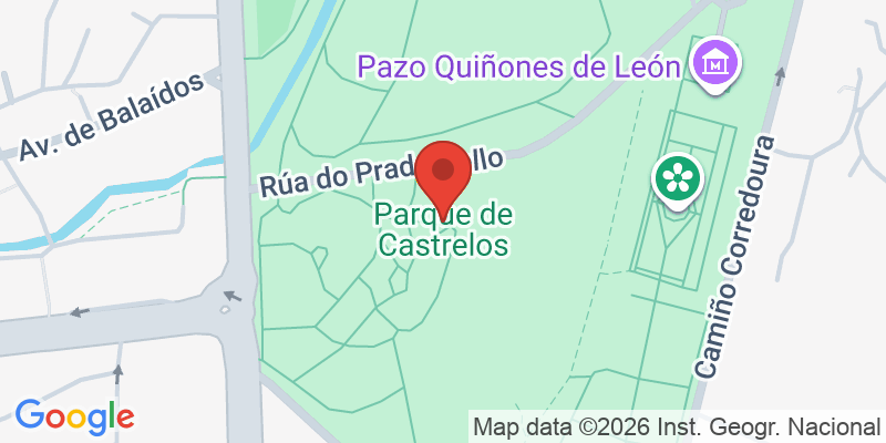 Mapa de la ubicación de Parque de Castrelos