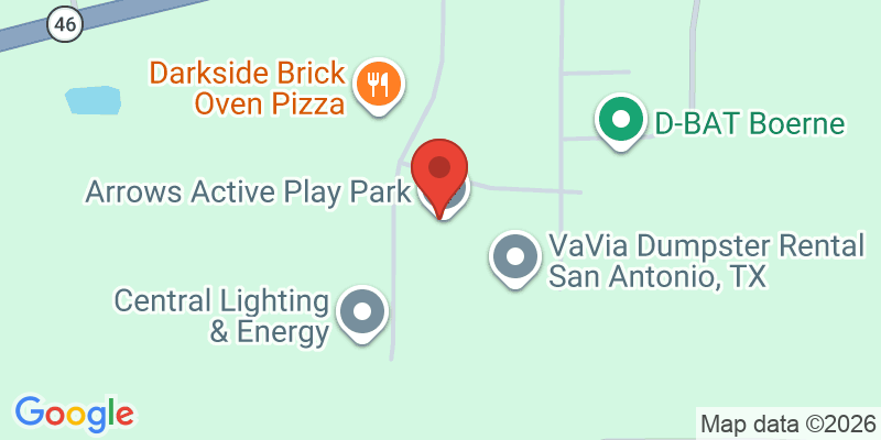 Mapa de la ubicación de Arrows Active Play Park