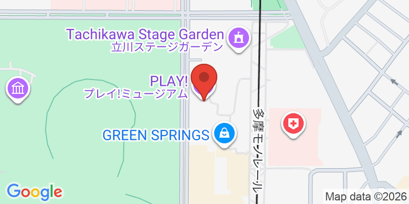 Mapa de la ubicación de PLAY!