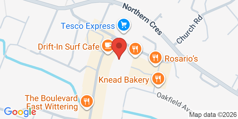 Mapa de la ubicación de Witts End Cafe