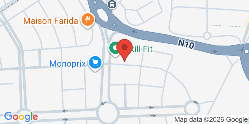 Mapa de la ubicación de PlayKids Tunis