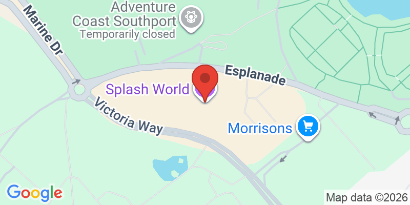 Mapa de la ubicación de Splash World