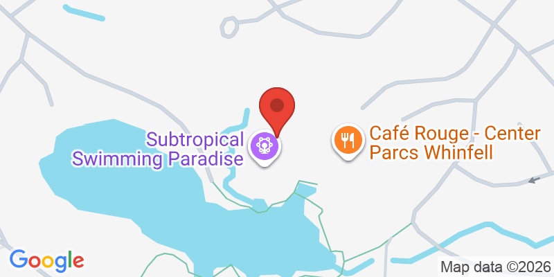 Mapa de la ubicación de Whinfell Forest Subtropical Swimming Paradise