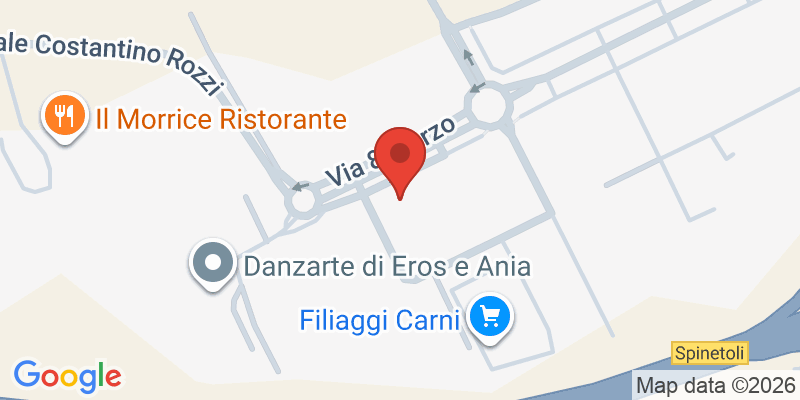 Mapa de la ubicación de Pasta Mood, ristorante per feste e compleanni a Pagliare