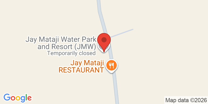 Mapa de la ubicación de Jay Mataji Water Park and Resort (JMW)