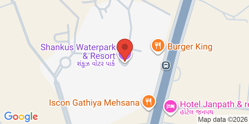Mapa de la ubicación de Shankus Waterpark & Resort