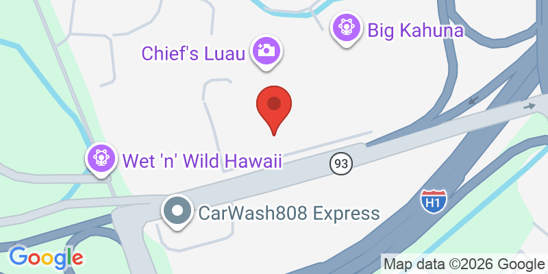 Mapa de la ubicación de Wet 'n' Wild Hawaii