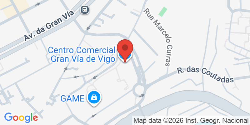 Mapa de la ubicación de Centro Comercial Gran Vía de Vigo