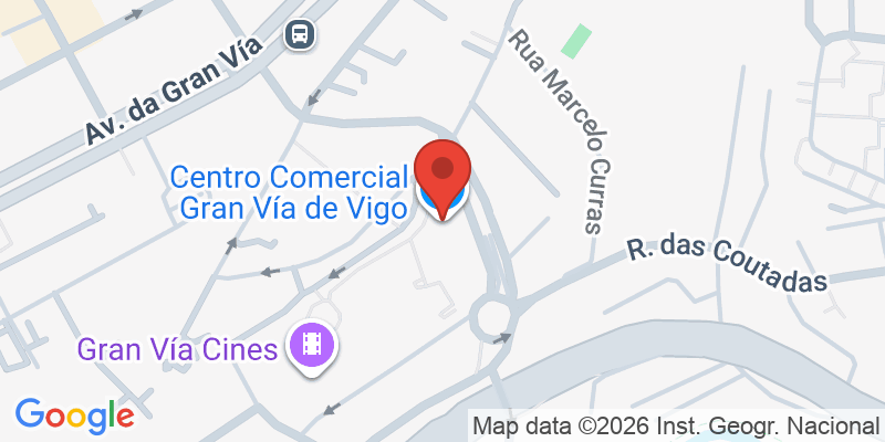 Mapa de la ubicación de Centro Comercial Gran Vía de Vigo
