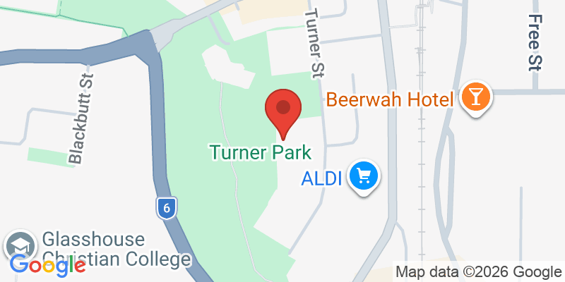 Mapa de la ubicación de Turner Park