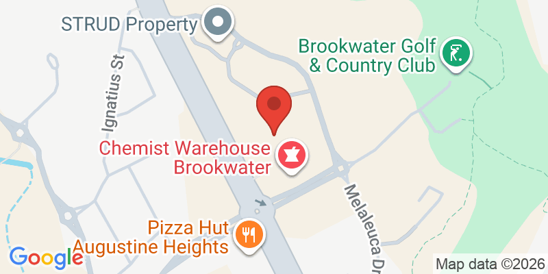 Mapa de la ubicación de Coffee Guru Brookwater