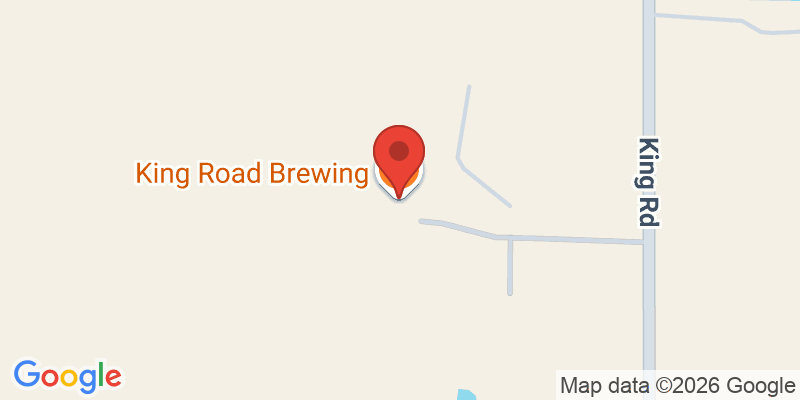 Mapa de la ubicación de King Road Brewing Co