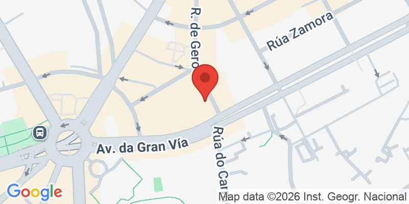 Mapa de la ubicación de De catro a catro