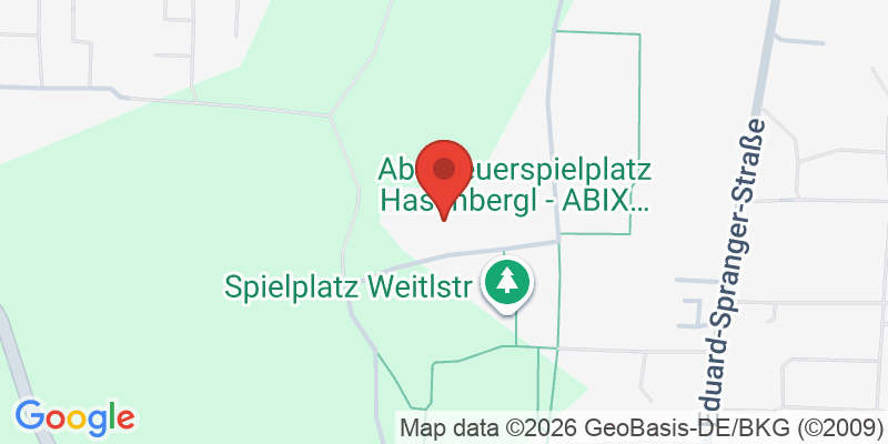 Mapa de la ubicación de Abenteuerspielplatz Hasenbergl - ABIX (Kreisjugendring München-Stadt)