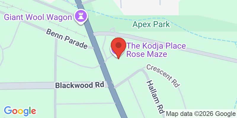 Mapa de la ubicación de Black Cockatoo