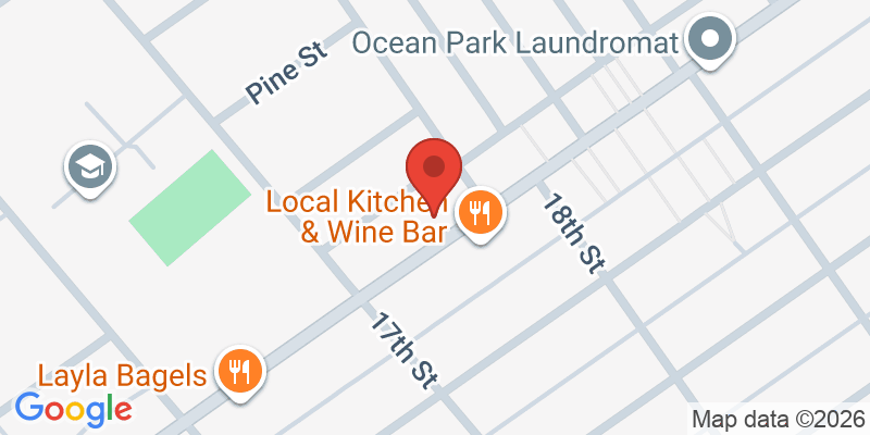 Mapa de la ubicación de Big and Tiny