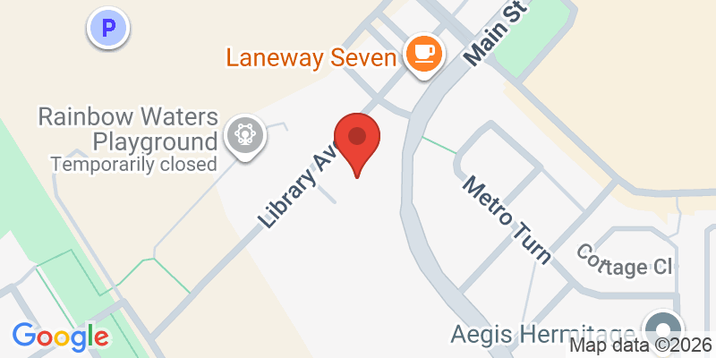 Mapa de la ubicación de Ellenbrook Community Library