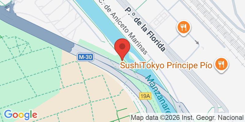 Mapa de la ubicación de Parque Jabalis