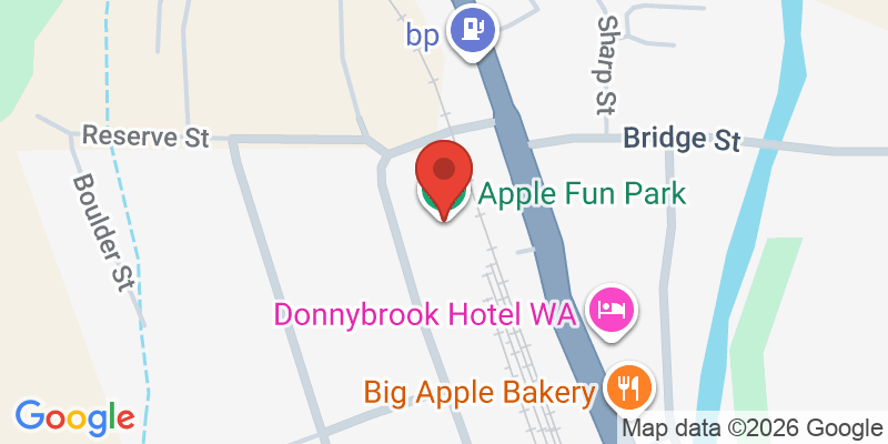 Mapa de la ubicación de Apple Fun Park