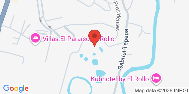 Mapa de la ubicación de El Rollo Parque Acuático