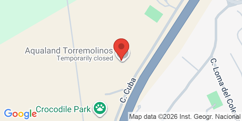 Mapa de la ubicación de Aqualand Torremolinos