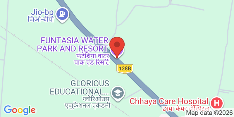 Mapa de la ubicación de Funtasia Water Park and Resort