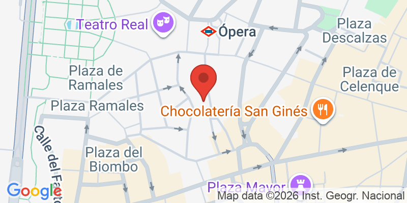 Mapa de la ubicación de La Tienda de los Deseos