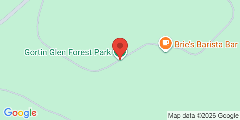 Mapa de la ubicación de Gortin Glen Forest Park